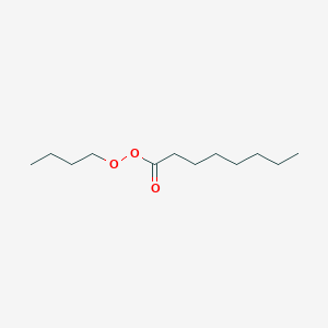 molecular formula C12H24O3 B15480578 Butyl octaneperoxoate CAS No. 22087-33-8