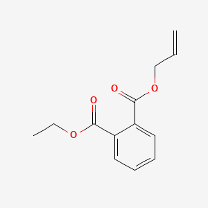 molecular formula C13H14O4 B15480598 Phthalic acid, allyl ethyl ester CAS No. 33672-94-5