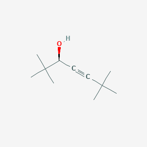 (3R)-2,2,6,6-Tetramethylhept-4-yn-3-ol