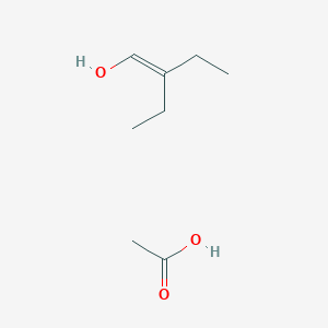 Acetic acid;2-ethylbut-1-en-1-ol