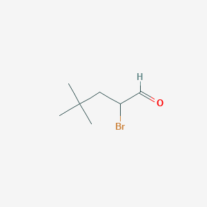 2-Bromo-4,4-dimethylpentanal