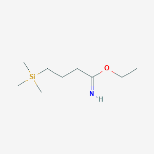 Ethyl 4-(trimethylsilyl)butanimidate