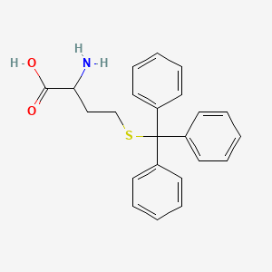 2-Amino-4-tritylsulfanylbutanoic acid