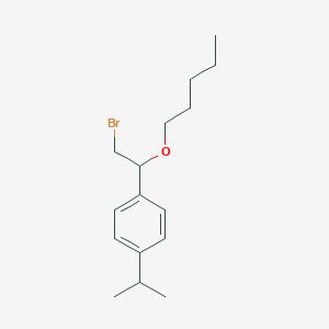 alpha-(Bromomethyl)-p-isopropylbenzyl pentyl ether