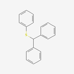 B15481117 Benzhydrylsulfanylbenzene CAS No. 21122-20-3