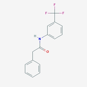 molecular formula C15H12F3NO B154819 3'-三氟甲基-2-苯乙酰苯胺 CAS No. 1939-21-5