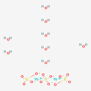 molecular formula H16O20S3Yb2 B154822 硫酸镱(III)八水合物 CAS No. 10034-98-7