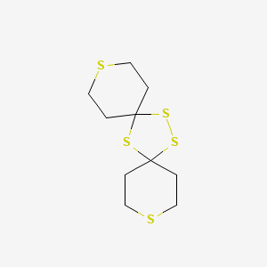 3,7,11,14,15-Pentathiadispiro[5.1.5.2]pentadecane