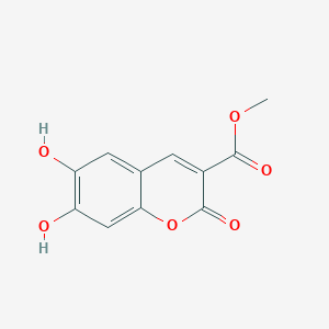 Methyl 6,7-dihydroxy-2-oxo-2H-1-benzopyran-3-carboxylate