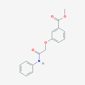 Methyl 3-[2-oxo-2-(phenylamino)ethoxy]benzoate