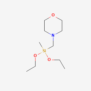 molecular formula C10H23NO3Si B15482678 Morpholylmethylmethyldiethoxysilane CAS No. 18162-75-9