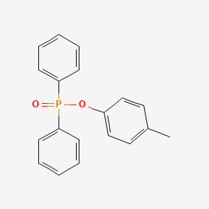 molecular formula C19H17O2P B15482679 4-Methylphenyl diphenylphosphinate CAS No. 21713-53-1