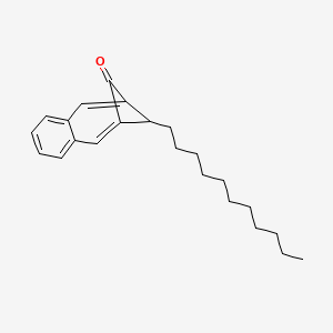 molecular formula C23H30O B15482693 6,19-Methanobenzocyclooctadecen-21-one CAS No. 25401-43-8