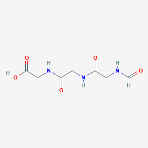 molecular formula C7H11N3O5 B15482834 N-Formylglycylglycylglycine CAS No. 23380-20-3