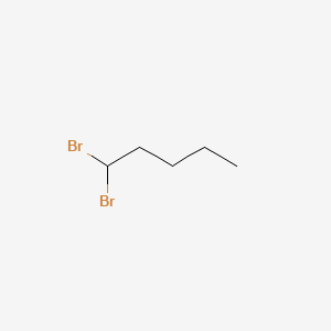 molecular formula C5H10Br2 B15482941 1,1-Dibromopentane CAS No. 13320-56-4