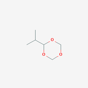 molecular formula C6H12O3 B15482956 2-(Propan-2-yl)-1,3,5-trioxane CAS No. 13384-57-1