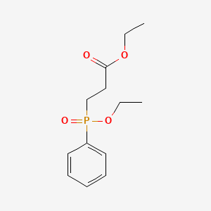 Ethyl 3-[ethoxy(phenyl)phosphoryl]propanoate