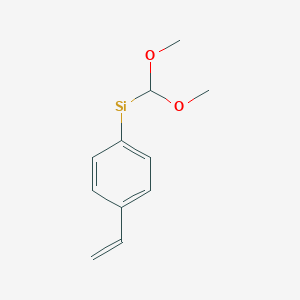 molecular formula C11H14O2Si B15482963 CID 18622282 