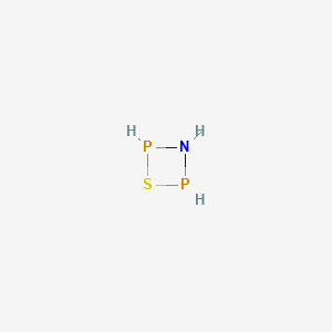 molecular formula H3NP2S B15482978 1,3,2,4-Thiazadiphosphetidine CAS No. 24978-71-0