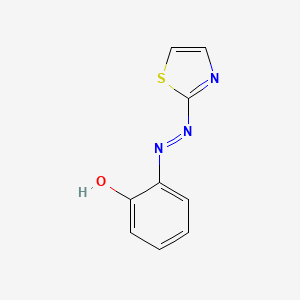 6-[2-(1,3-Thiazol-2-yl)hydrazinylidene]cyclohexa-2,4-dien-1-one