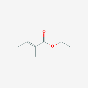 molecular formula C8H14O2 B15483011 Ethyl 2,3-dimethylbut-2-enoate CAS No. 13979-28-7