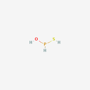 molecular formula H3OPS B15483077 Phosphonothious acid CAS No. 13598-79-3