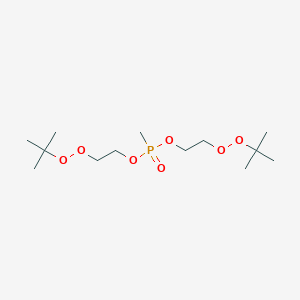 Bis[2-(tert-butylperoxy)ethyl] methylphosphonate