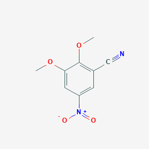 Benzonitrile, 2,3-dimethoxy-5-nitro-