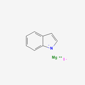 molecular formula C8H6IMgN B15483106 Magnesium, 1H-indol-1-yliodo- CAS No. 13884-15-6