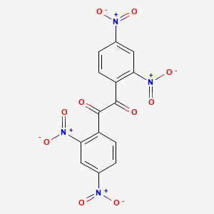 molecular formula C14H6N4O10 B15483112 Benzil, 2,2',4,4'-tetranitro- CAS No. 13750-36-2