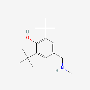 2,6-Di-tert-butyl-4-[(methylamino)methyl]phenol