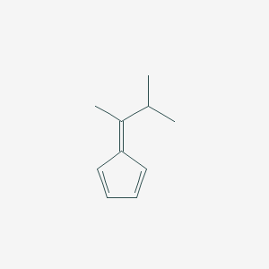 molecular formula C10H14 B15483161 5-(3-Methylbutan-2-ylidene)cyclopenta-1,3-diene CAS No. 13347-51-8