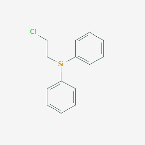 molecular formula C14H14ClSi B15483218 CID 57058774 