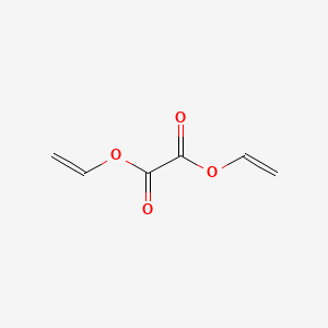 molecular formula C6H6O4 B15483222 Diethenyl ethanedioate CAS No. 13416-89-2