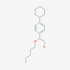 alpha-(Bromomethyl)-p-cyclohexylbenzyl pentyl ether