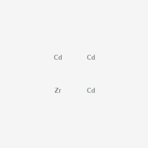 molecular formula Cd3Zr B15483284 Cadmium--zirconium (3/1) CAS No. 12432-27-8