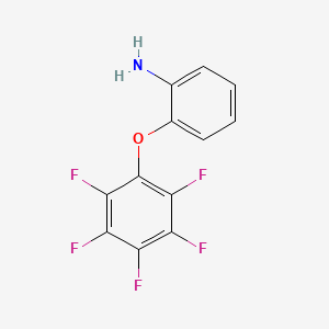 molecular formula C12H6F5NO B15483316 2-(Pentafluorophenoxy)aniline CAS No. 18504-02-4