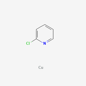 molecular formula C5H4ClCuN B15483410 2-Chloropyridine--copper (1/1) CAS No. 15322-19-7