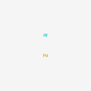 molecular formula HfPd B15483417 Hafnium--palladium (1/1) CAS No. 12786-68-4