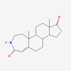 5a,7a-Dimethyl-3,4,5,5a,5b,6,7,7a,9,10,10a,10b,11,12-tetradecahydrocyclopenta[5,6]naphtho[1,2-d]azepine-2,8-dione