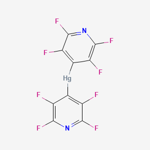 Bis(2,3,5,6-tetrafluoropyridin-4-yl)mercury