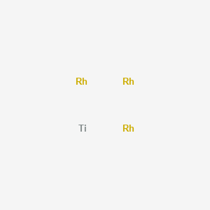 molecular formula Rh3Ti B15483457 Rhodium--titanium (3/1) CAS No. 12067-09-3