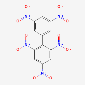 molecular formula C12H5N5O10 B15483465 2,3',4,5',6-Pentanitro-1,1'-biphenyl CAS No. 23241-91-0