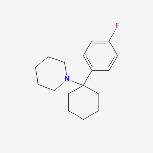 1-[1-(4-Fluorophenyl)cyclohexyl]piperidine