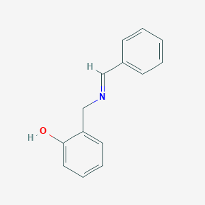 2-({[(e)-Phenylmethylidene]amino}methyl)phenol