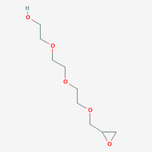 2-(2-{2-[(Oxiran-2-yl)methoxy]ethoxy}ethoxy)ethan-1-ol