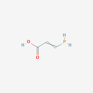 molecular formula C3H5O2P B15483554 3-Phosphanylprop-2-enoic acid CAS No. 21973-96-6