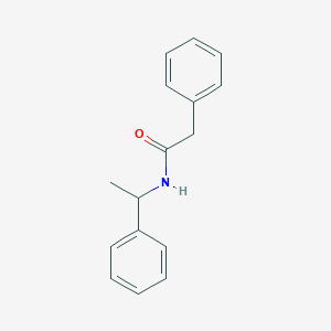 2-phenyl-N-(1-phenylethyl)acetamide