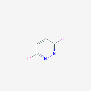 B154836 3,6-Diiodopyridazine CAS No. 20698-04-8