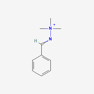 Hydrazinium, 1,1,1-trimethyl-2-(phenylmethylene)-